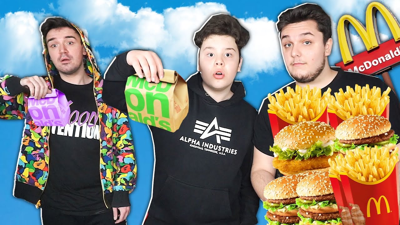 AM MANCAT CELE MAI CIUDATE MENIURI DE LA MCDONALD'S DIN LUME !