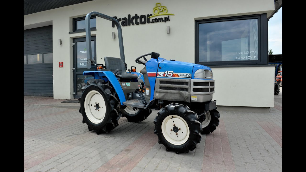 Iseki TM15 4x4 15KM japoński mini traktorek TRAKTOR.COM.PL