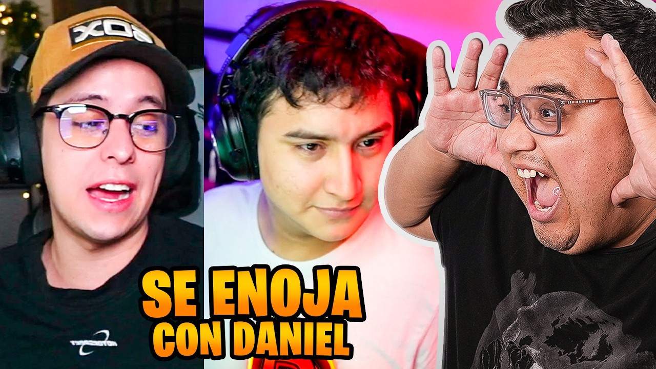 ELDED SE ENOJA CON DANIEL POR LLEGAR TARDE AL STREAM