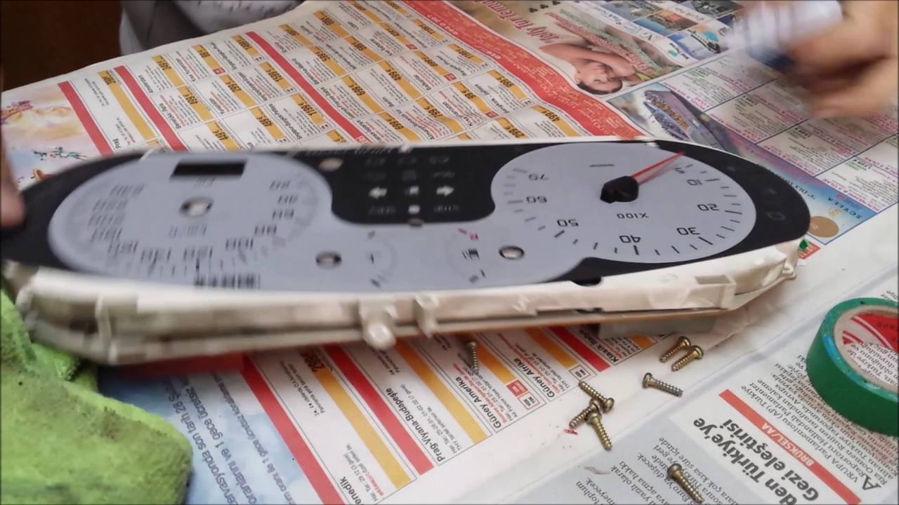 Megane 1 Kadran Renk Değişimi Torpido Sökümü Videolu Anlatım