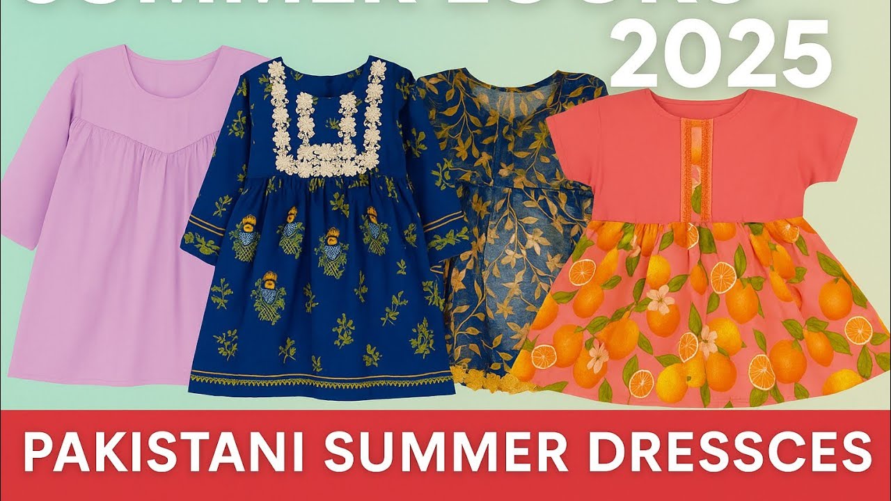 Top Pakistani Summer Dress Designs 2025 | Latest Lawn & Casual Wear Trends for Girls #Eid2025