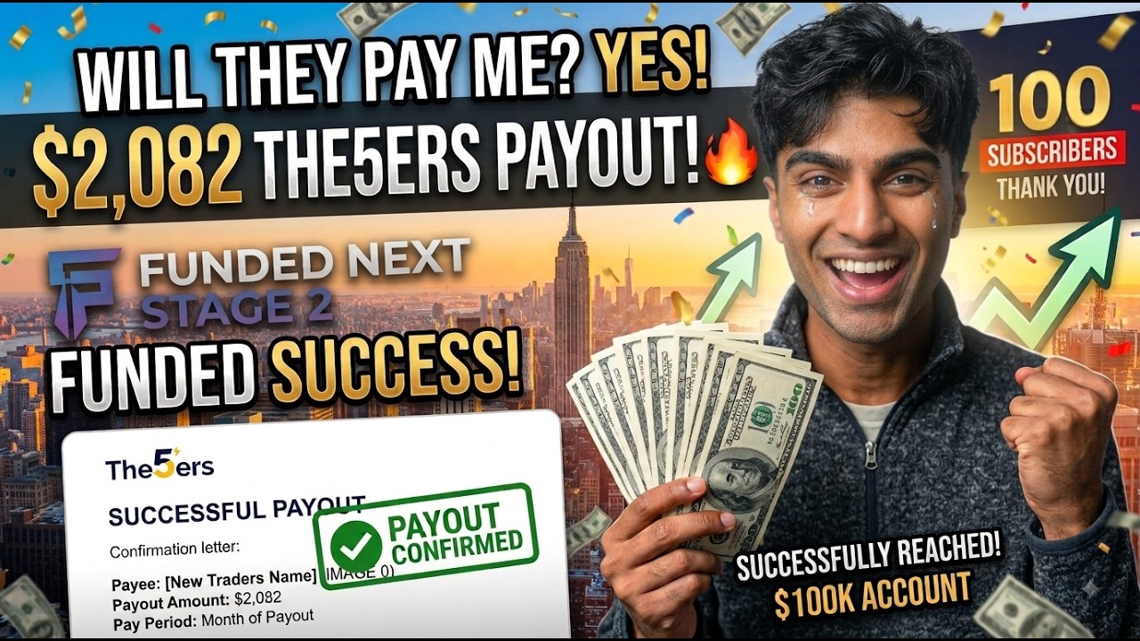 Will They Pay Me? YES &mdash; $2082 The5ers Payout 🔥