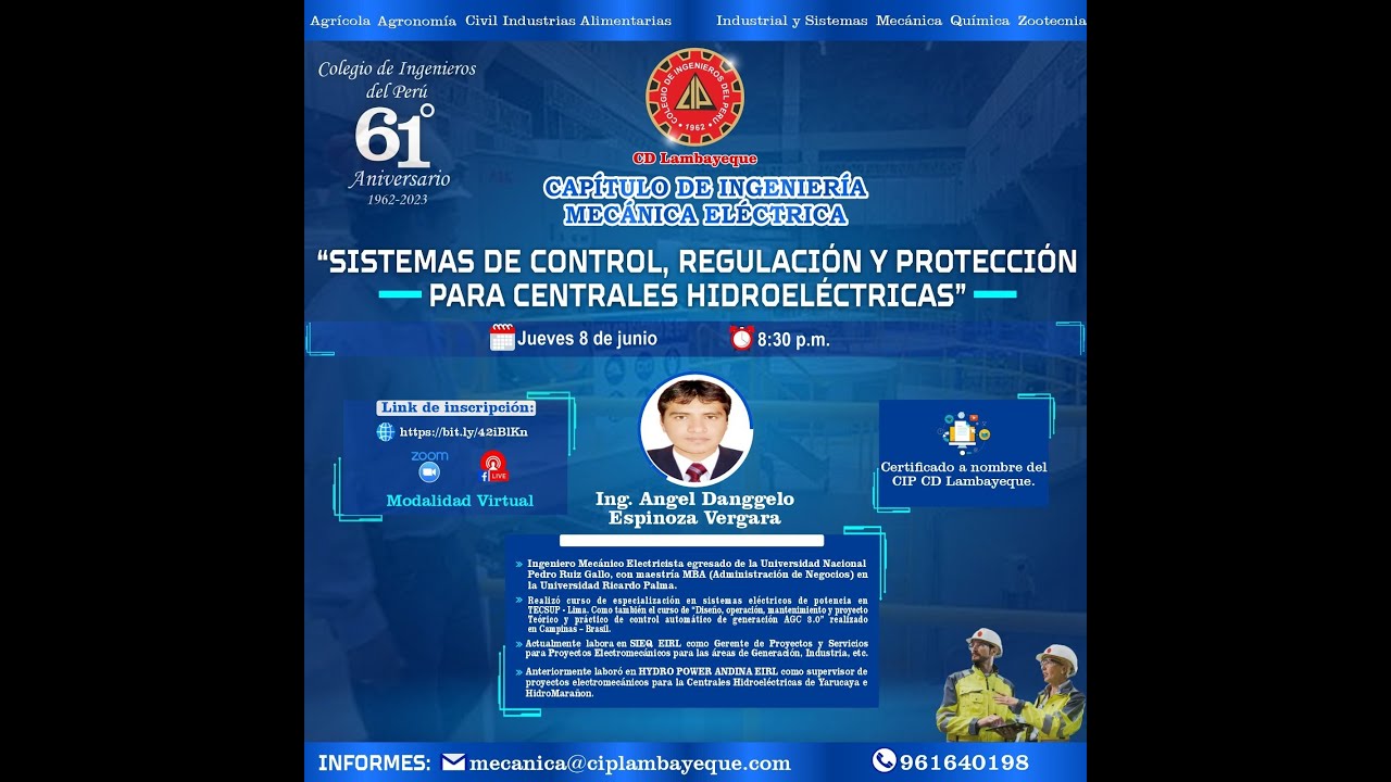 Sistemas de control, regulación y protección para centrales hidroeléctricas.