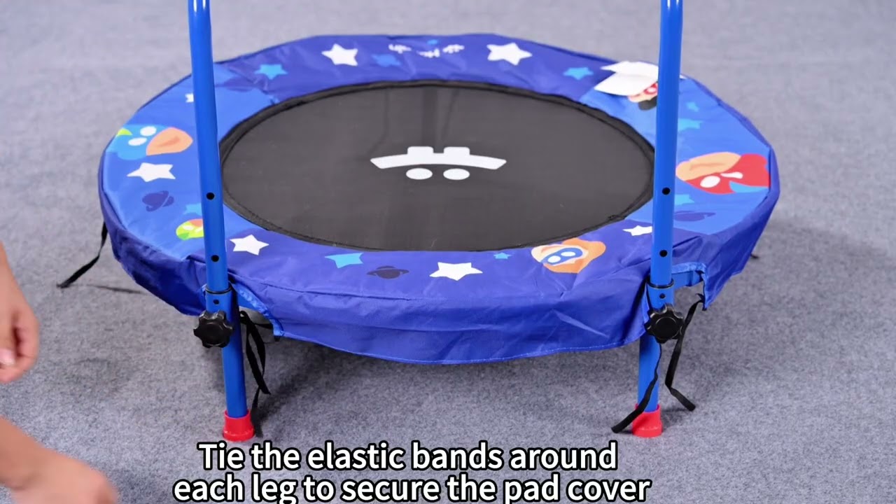 36' Mini Trampoline (Colorful Model) Assembly Instructions