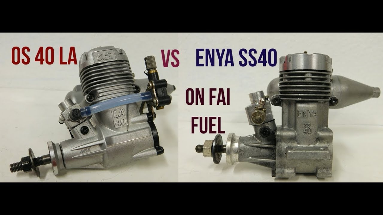 OS 40 LA vs Enya SS40 On FAI