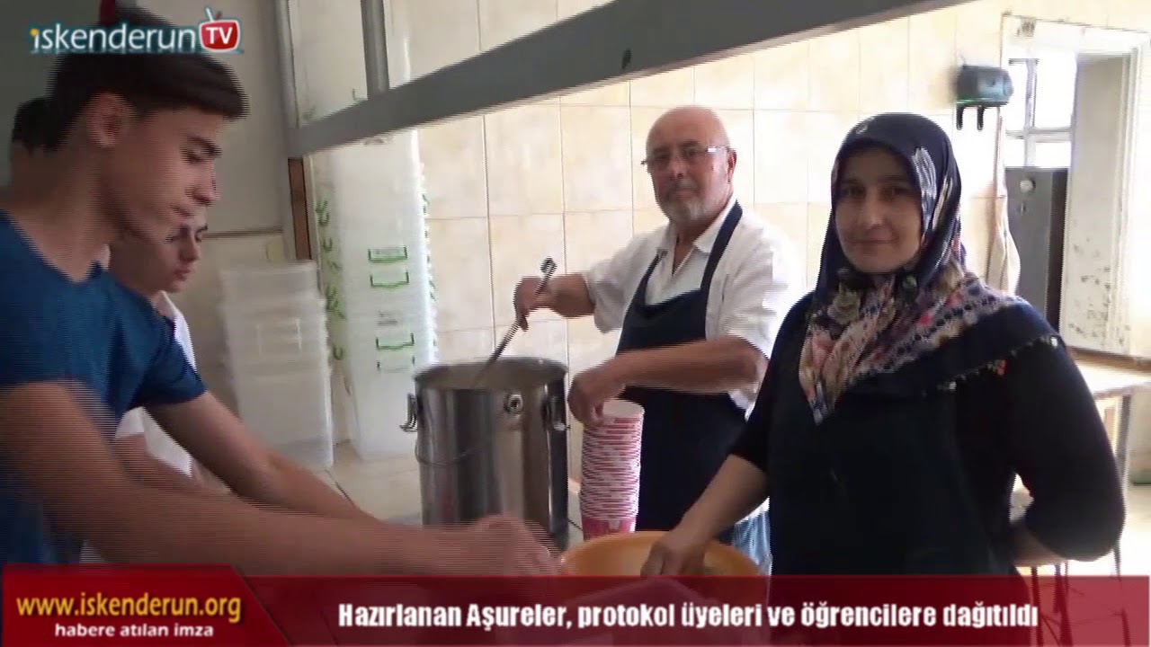 İskenderun Mesleki ve Teknik Anadolu Lisesi&rsquo;nde  Aşure yenildi.