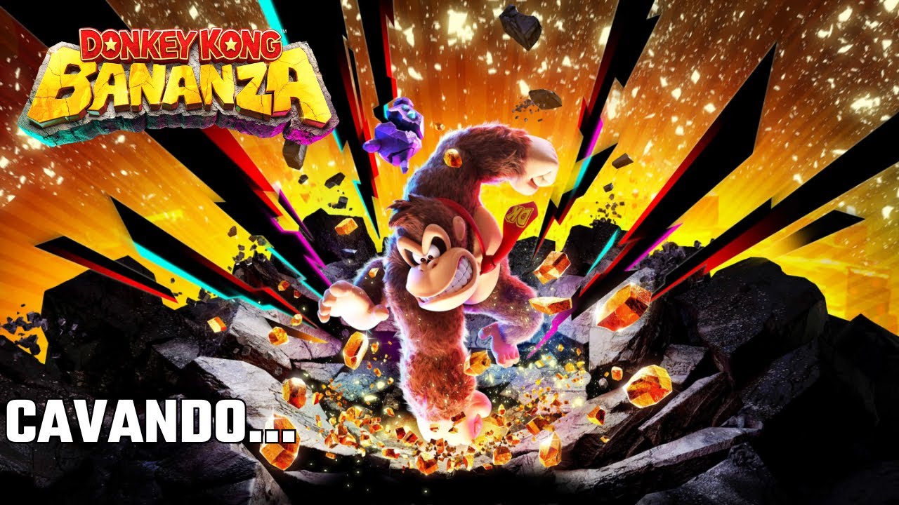 DONKEY KONG BANANZA PT-BR NINTENDO SWITCH 2 - LIVE ALEATÓRIA 003
