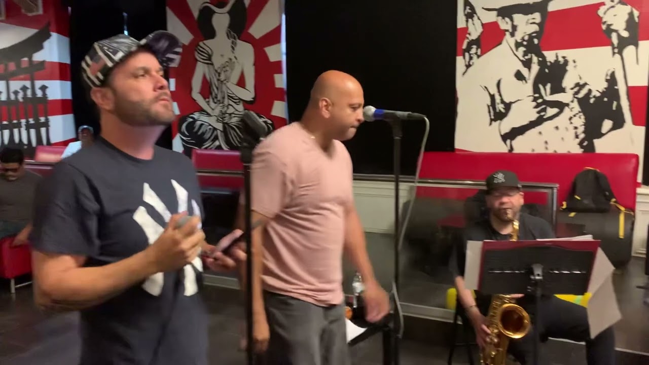 Josue Rosado - Poco a Poco - ahora mismo en el ensayo del  Primer Festival de Salsa de Alcoba y Baúl
