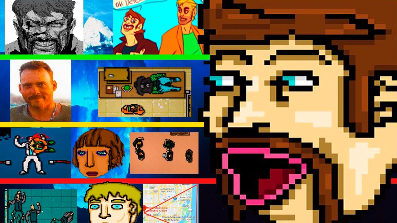 Безумные  ̶о̶т̶с̶ы̶л̶к̶и̶ теории в Hotline Miami: Evan Wright