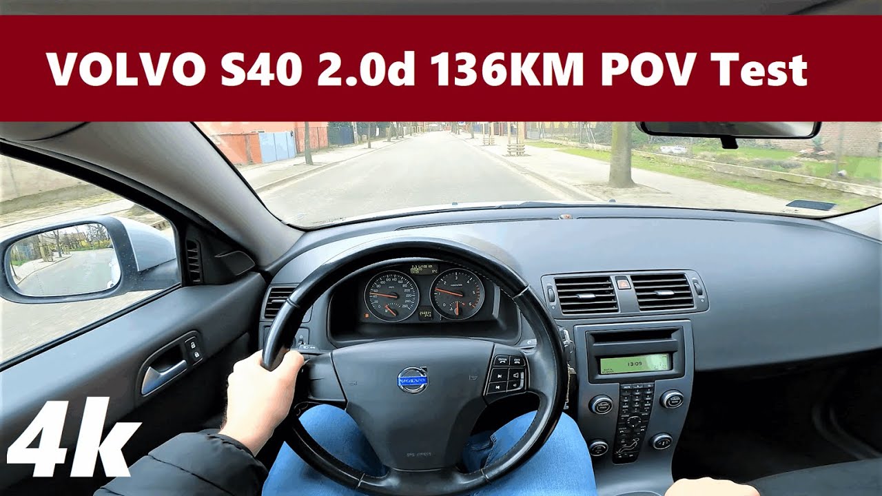 Volvo S40 (2012) 2.0 D3 136KM POV DRIVE Test & Acceleration 0-100 | Brilliant Swedish Sedan | 4K #24
