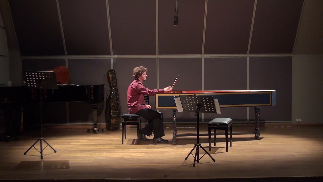Henry Purcell -Suite for harpsichord in A Minor - Live recording