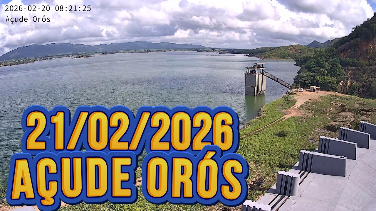 AÇUDE ORÓS DADOS ATUALIZADOS HOJE 21/02/2026 - ORÓS CEARÁ
