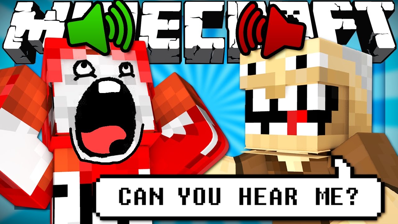 Если бы голосовой чат был добавлен в Minecraft