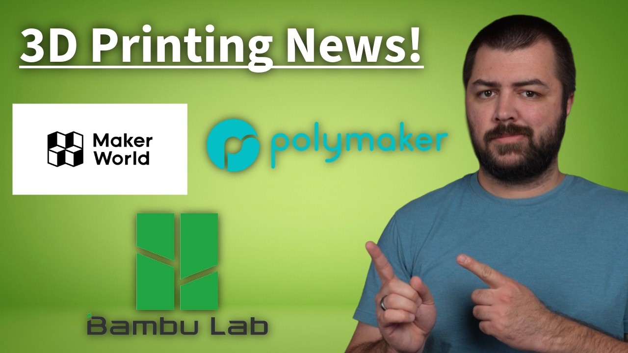 Product Updates! Huge Numbers From MakerWorld! | 3D Printing News!