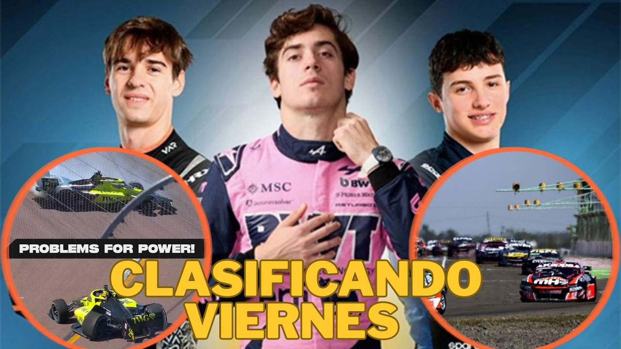 🔴VIERNES DE CLASIFICANDO EN VIVO!!🔴🟠TC EN VIEDMA - F1 - F2 - F3 - INDYCAR🟠