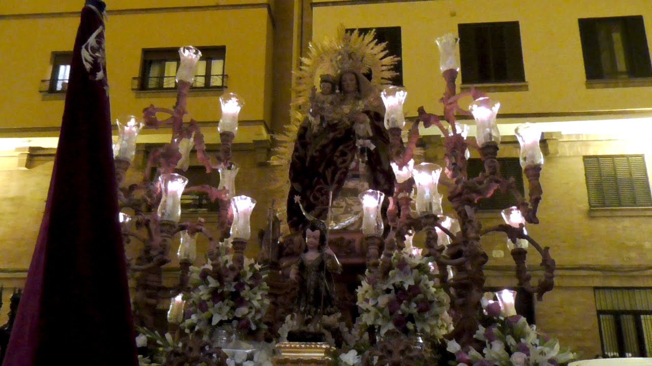 BM La Algaba - Valle de Sevilla - Virgen del Rosario de Santa Catalina saludo Hdad. de La Cena