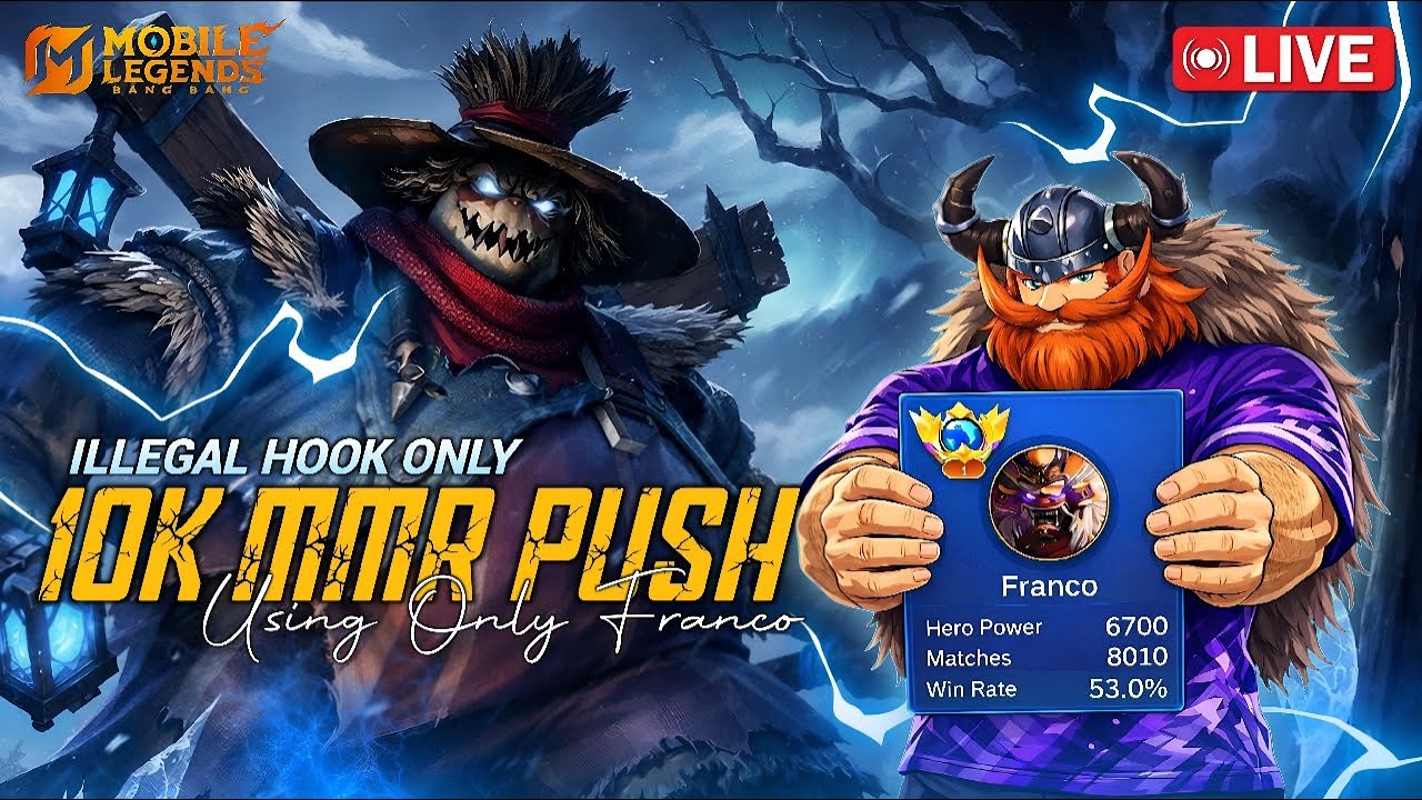 🔴 MLBB LIVE | THE FRANCO ERA BEGINS GRINDING💀 | WATCH HOURS ⌛