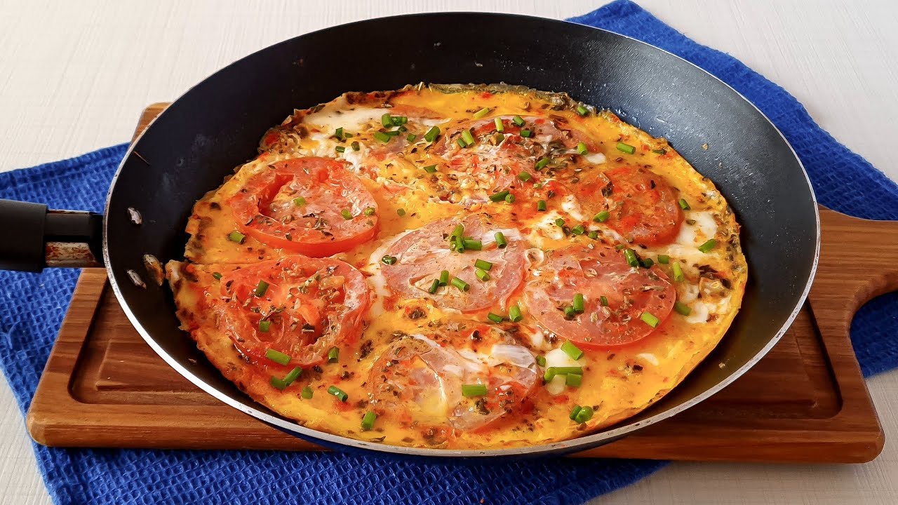 TOMATE E OVO NA FRIGIDEIRA- Uma receita super econ&ocirc;mica