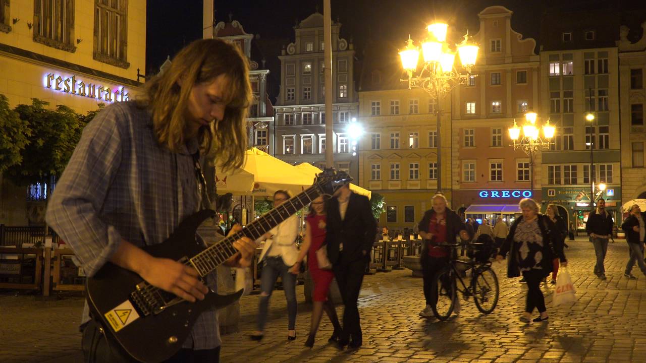Jan Hammer - Crockett's Theme (Miami Vice) - AWESOME guitarist in Wroclaw