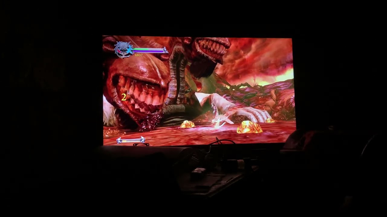 Jefe del círculo de la Gula Dantes inferno ps3
