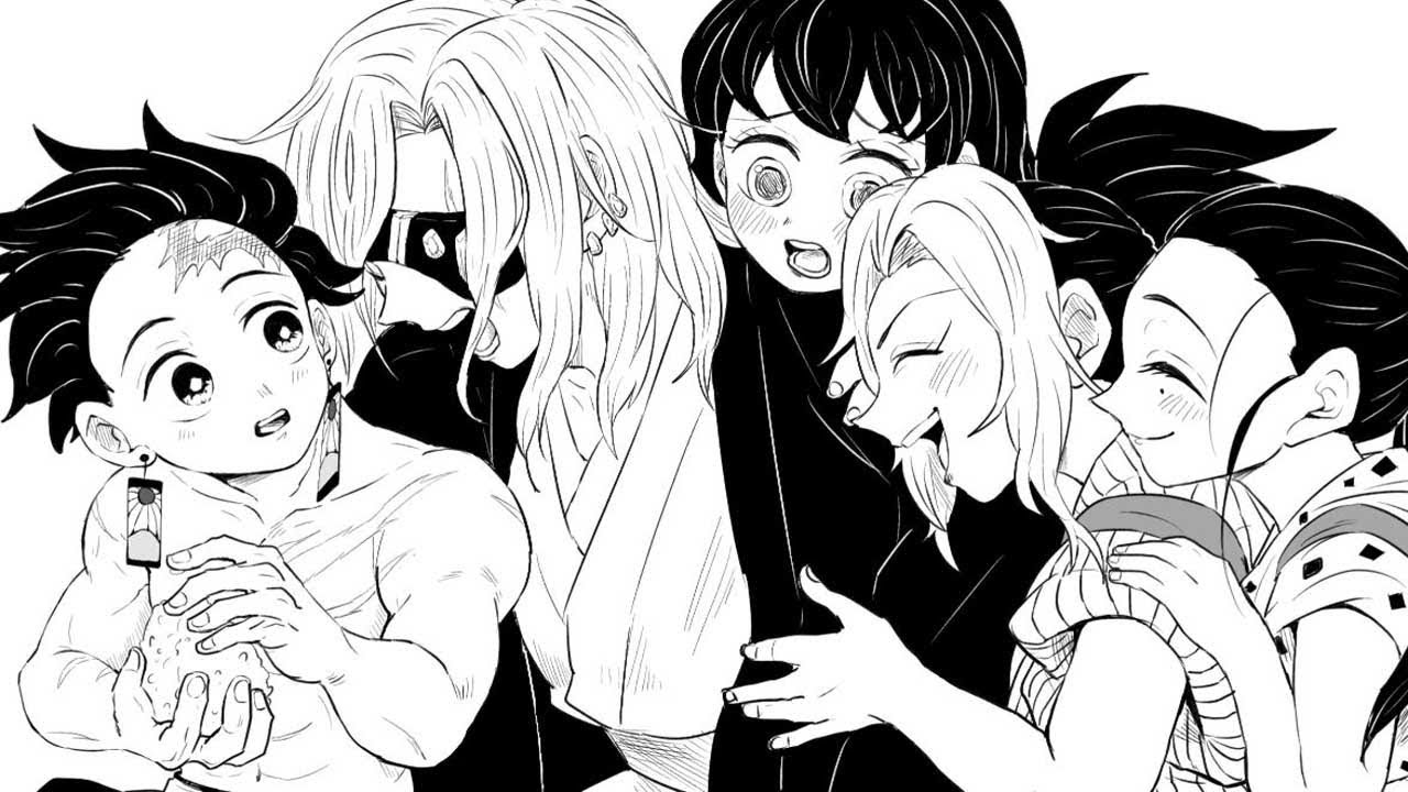 【鬼滅の刃漫画】かまぼこ軍隊はかわいくて面白いです [222]
