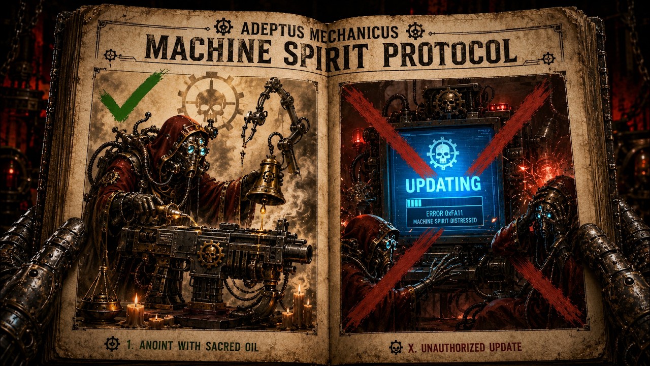 Протокол Духа Машины | Песня Адептус Механикус | Музыка в стиле Warhammer 40K