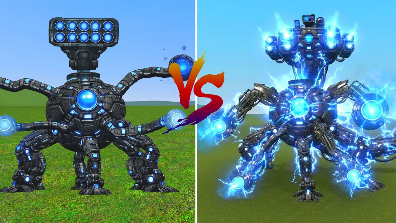 EVOLUTION OF THE NEW OMNIDROID V.19! UNSTOPPABLE POWER in Garry's Mod!