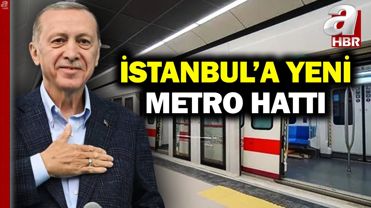 Arnavutköy-İstanbul Havalimanı Metro Hattı Hizmete Giriyor! Açılış Başkan Erdoğan'dan | A Haber