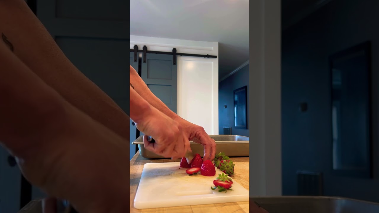 Roasted Strawberries is the jam. #strawberry #dessert #pastry #fruit #roastedfruit #chef