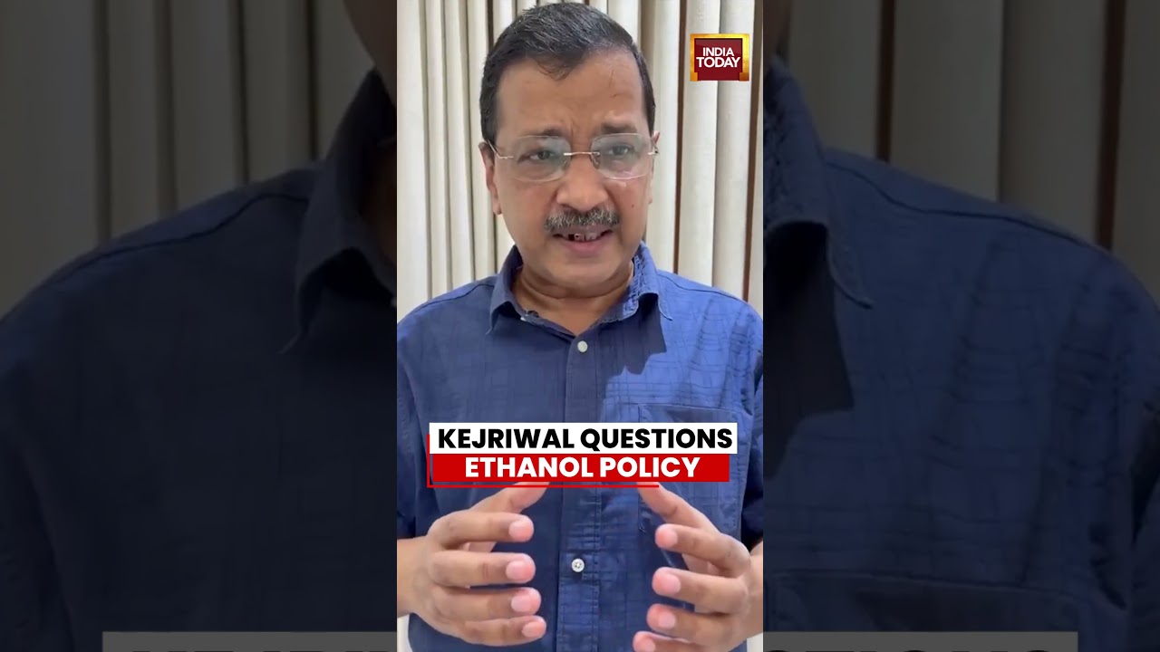 Kejriwal Targets Centre Over E20 Ethanol Petrol #ethanol #arvindkejriwal #e20