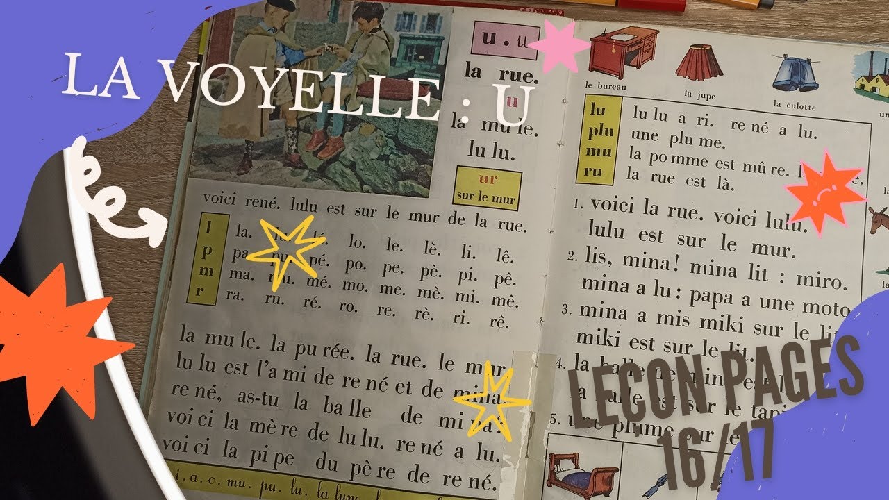 Bien lire et comprendre: la voyelle 