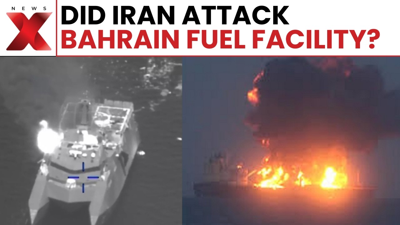 Witness Footage Shows Smoke Over Bahrain Capital After Strike In Muharraq