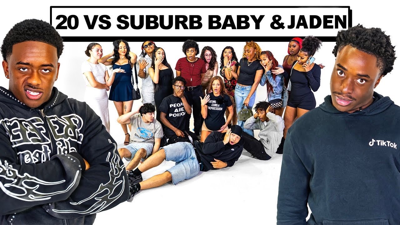 20 WOMEN VS 2 COMEDIANS: SUBURB BABY & JADEN HANNAH