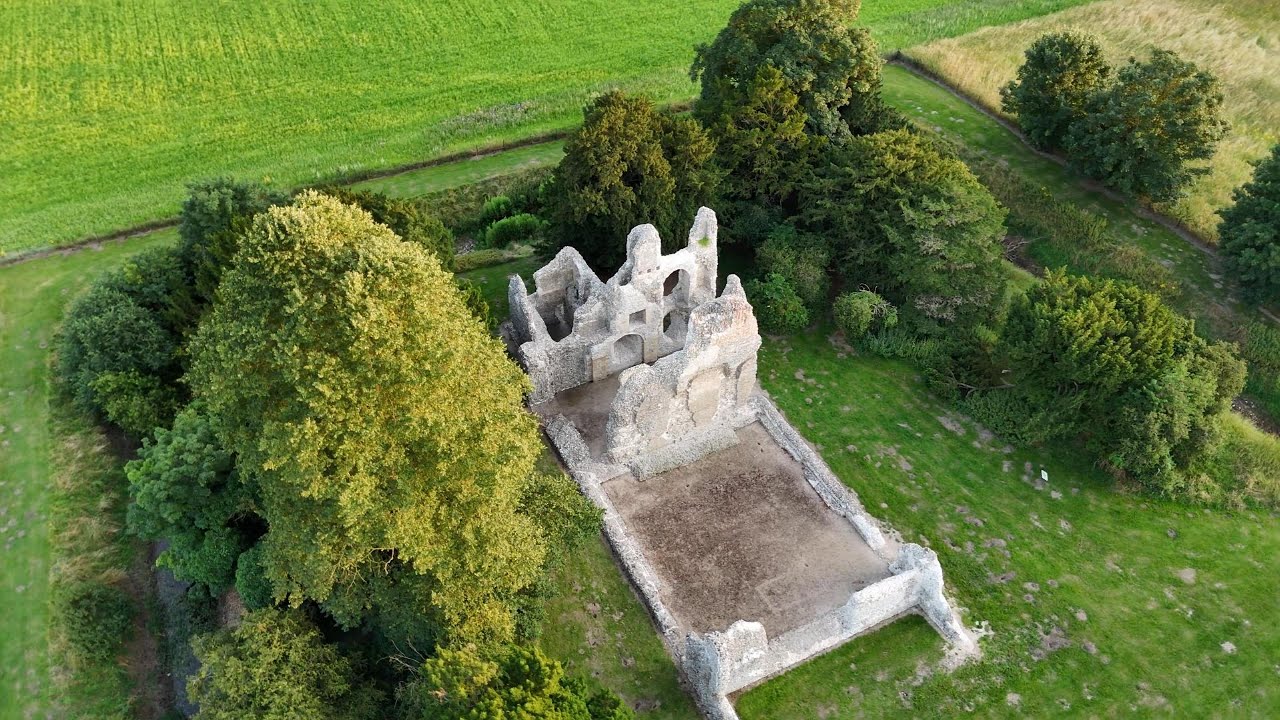 Discover Weeting Castle: Ground and Aerial Views