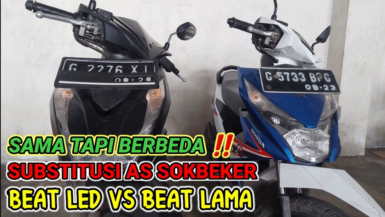 PERSAMAAN AS SOKBEKER HONDA BEAT LED|GANTI AS SOKBEKER DEPAN HONDA BEAT TERBARU