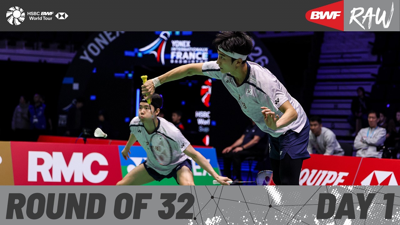 YONEX French Open 2026 | Day 1 | Court 2 | Round of 32
