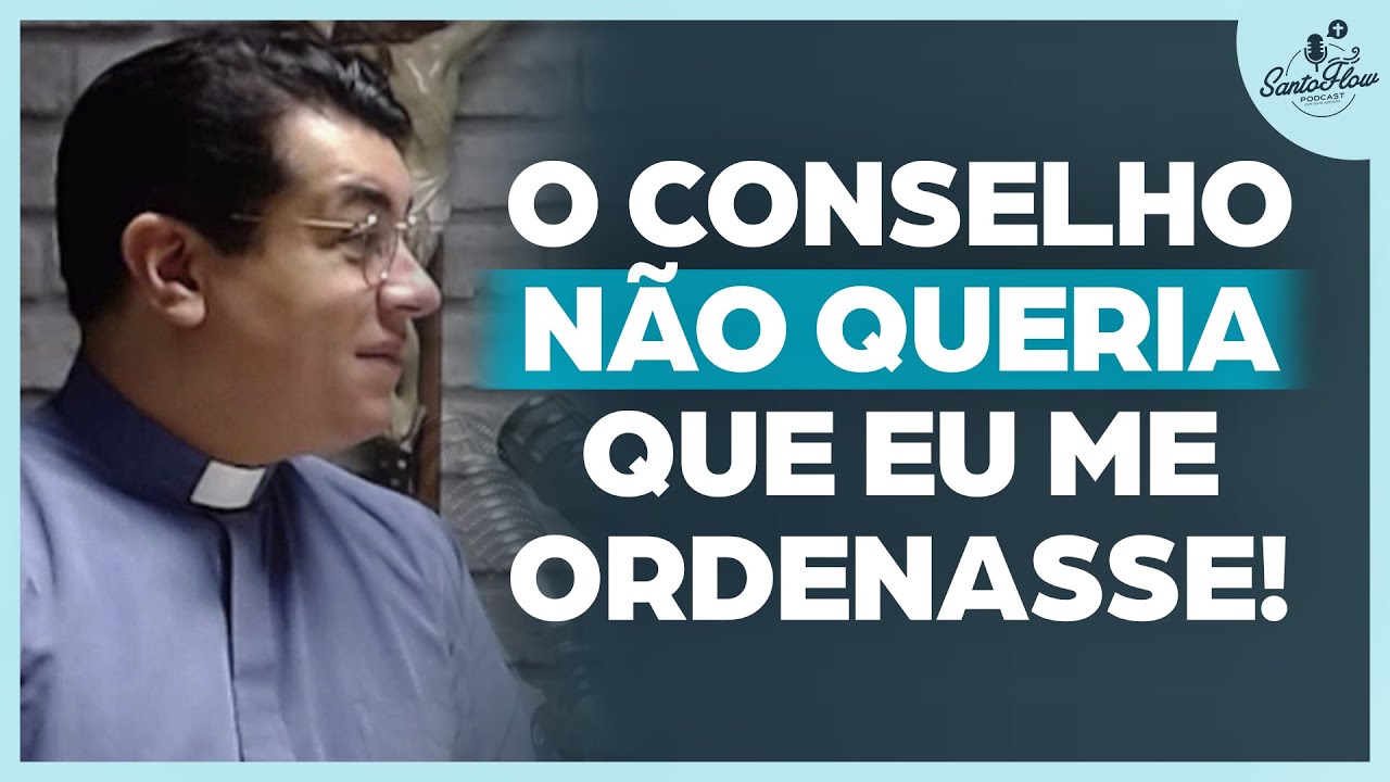 DIFICULDADE NA ORDENAÇÃO - PADRE CHRYSTIAN SHANKAR | Cortes do SantoFlow Podcast