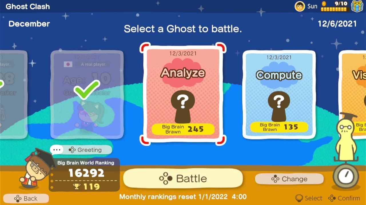 BIG BRAIN ACADEMY  - BRAIN VS BRAIN (SWITCH) ONLINE MODE