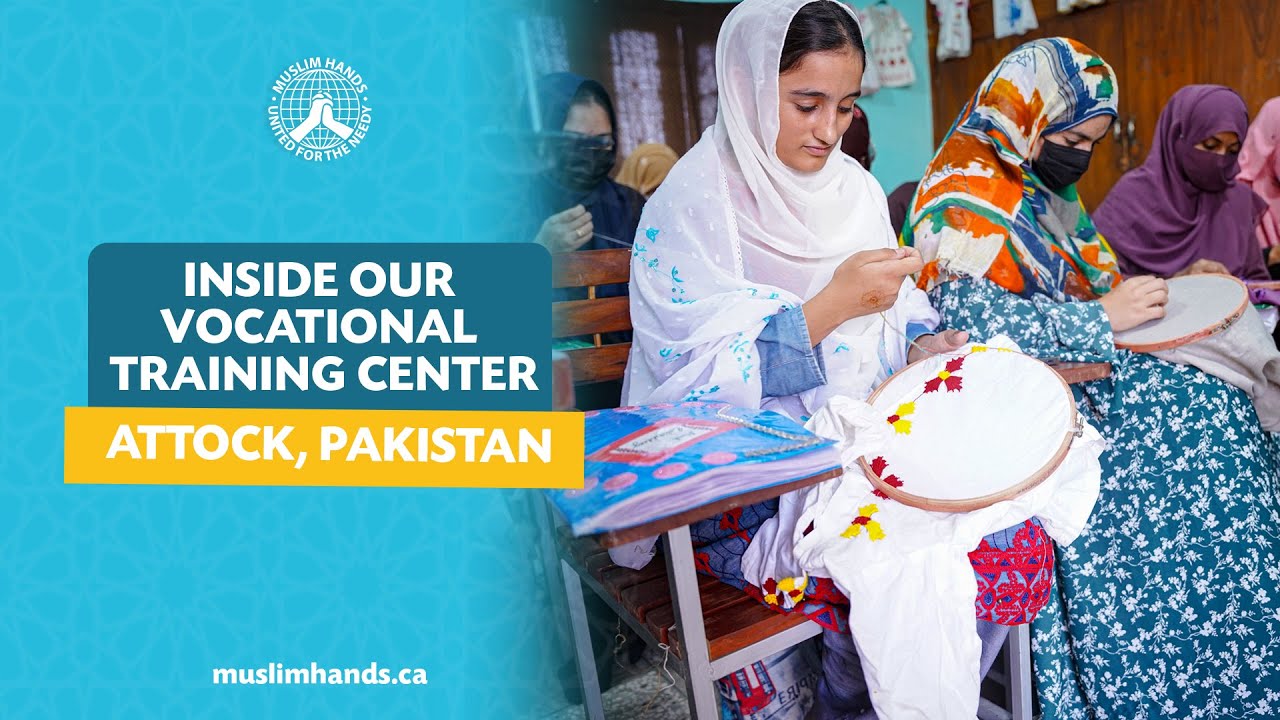 Inside our Vocational Training Centre in Attock, Pakistan