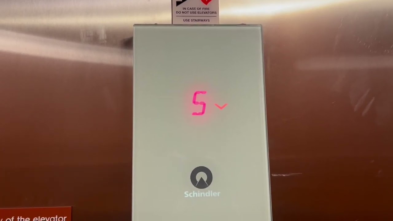 Two Different Panels! Schindler 3300 Elevators - TownePlace Suites By Marriott - Cranberry, PA