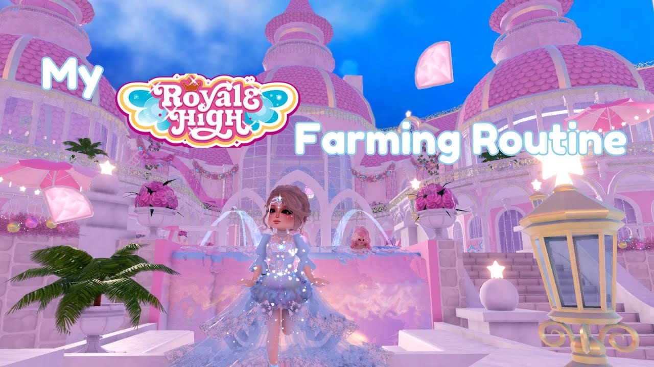 ❄️❄️MY ROYALE HIGH FARMING ROUTINE FOR GLITTERFROST 2025❄️❄️