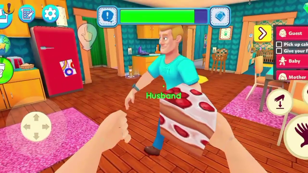 Mother simulator game| funny and super best experience gaming| gameplay in Tamil (RTB VEERAN)😬😁🤣