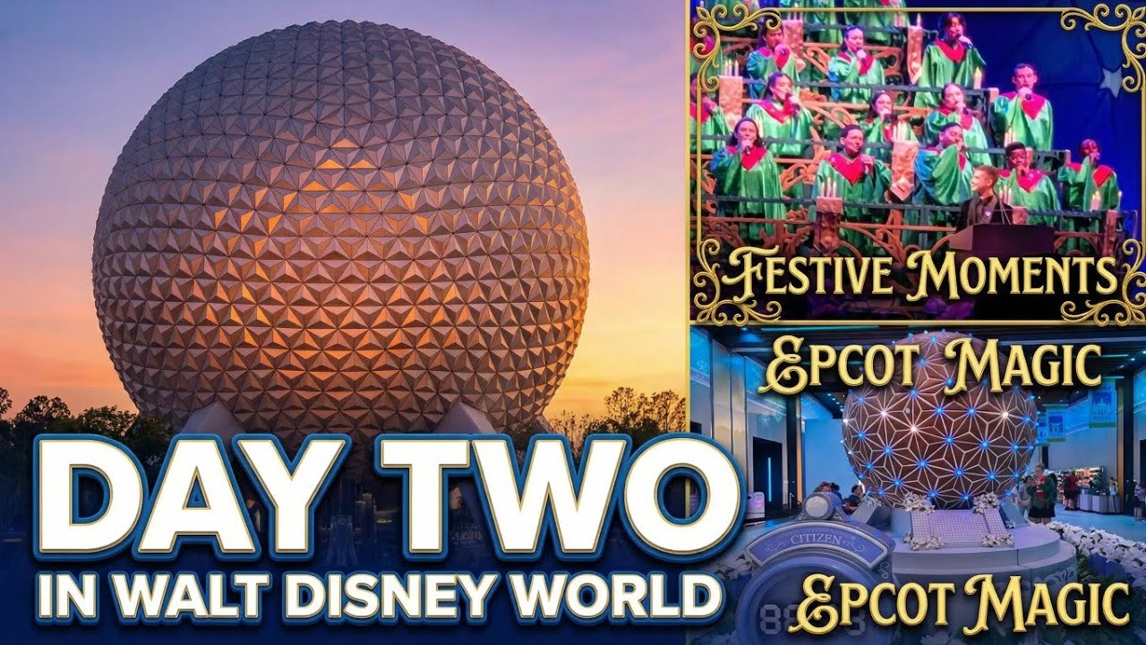 A Perfect Disney Day: Animal Kingdom Mornings & EPCOT Nights 🌅🌐