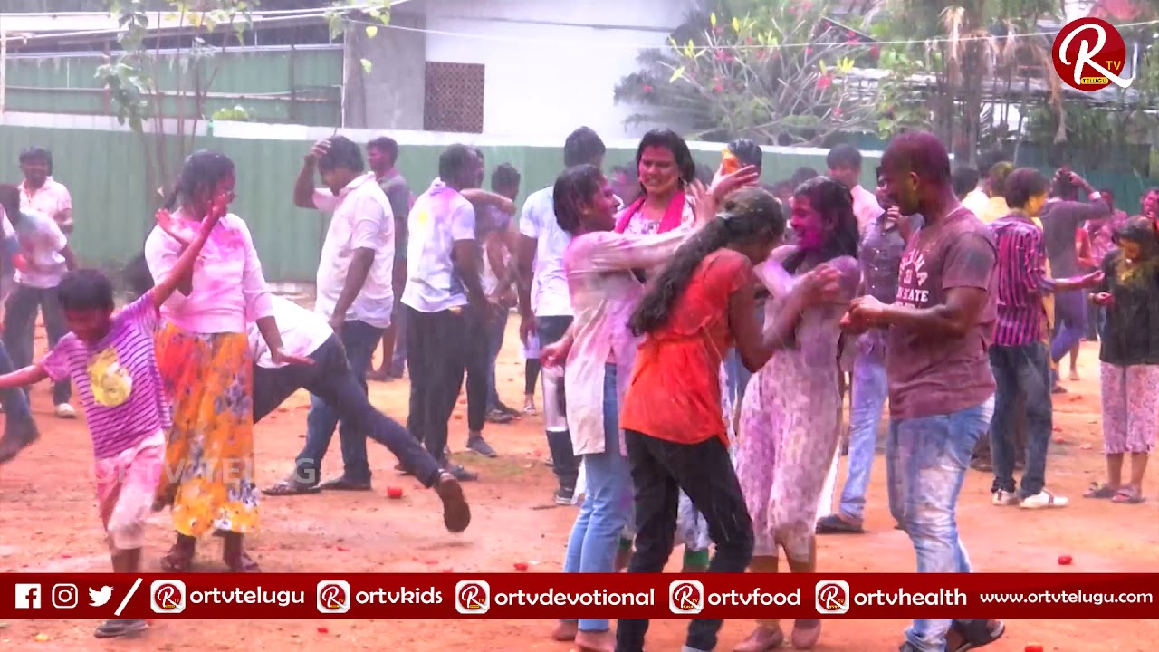 Women Celebrates Holi with High Energy | Biggest Holi Bash Vol #5 | ORTV Telugu