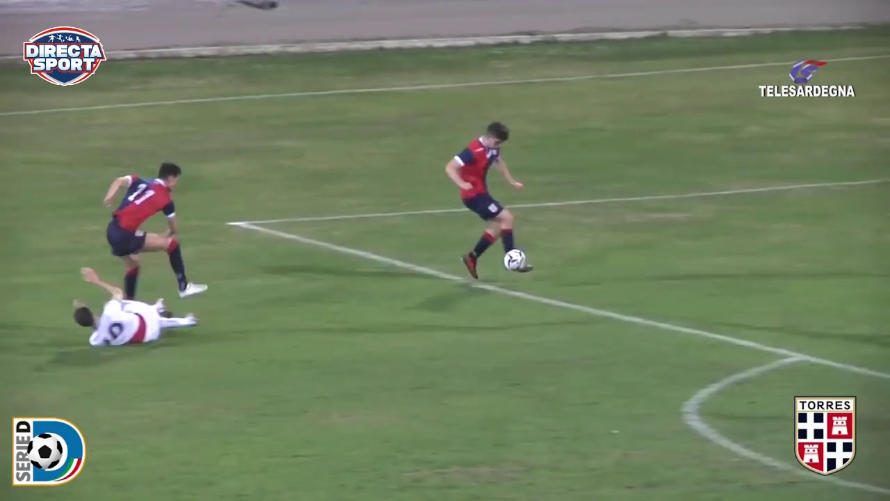 Calcio Serie D Gir  G - Latte Dolce - Torres 2-0 (16.01.2019)
