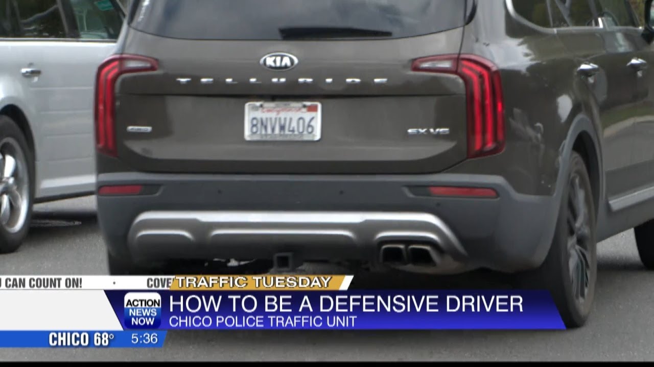 Traffic Tuesday: Chico Police offer essential defensive driving advice