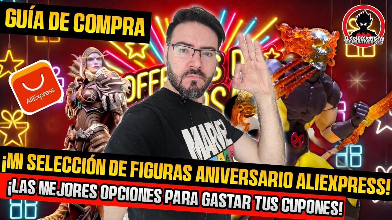 👍 LA MEJOR SELECCIÓN DE FIGURAS ALIEXPRESS PARA SU ANIVERSARIO! 