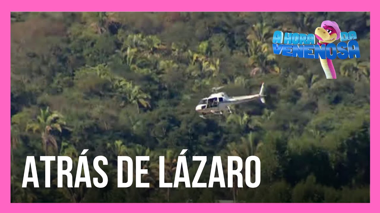 Helicópteros da polícia sobrevoam mata atrás de Lázaro Barbosa