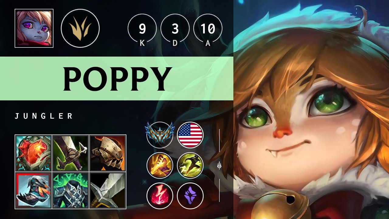 Poppy Jungle vs Sylas - NA Challenger Patch 25.10