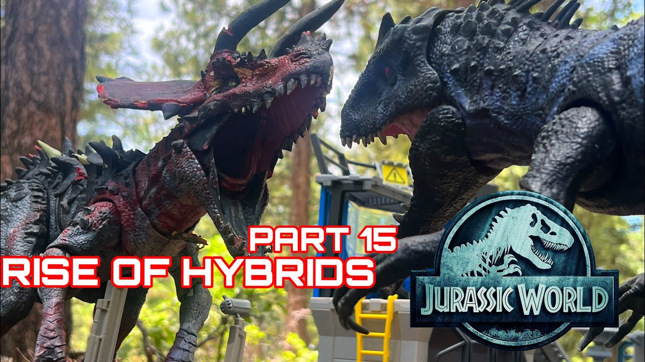 Мир Юрского периода: Игрушечный фильм: Восстание гибридов, часть 15 #toymovie #indominusrex #jura...